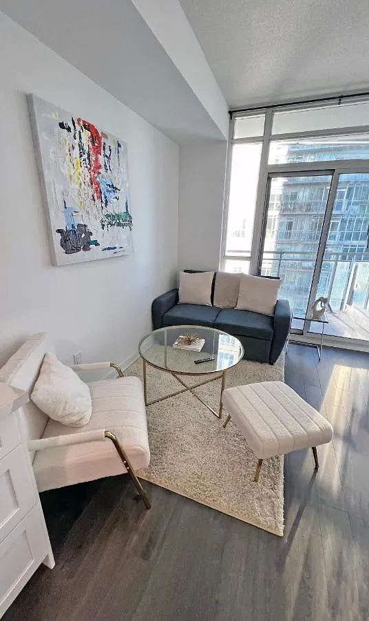Apartmán Stunning Luxurious Lakeview Condo By Cn Tower Toronto